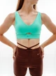 Топ W NK DF INDY PLUNGE CUTOUT BRA DV9837-363 L, 196156344393 - зображення 1