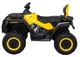 Електроквадроцикл для дітей XT-Speed для дітей жовтий PA.S615.ZOL (5903864954937) - зображення 8