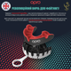 Капа OPRO Silver дитяча (вік до 10) Black/Red (art.102503001) - изображение 4