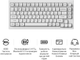 Клавиатура беспроводная Keychron V1 Ultra Keychron Red Switch White RGB (V1U-F1-UA) - изображение 8