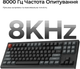 Клавіатура бездротова Keychron V3 Ultra Keychron Red Switch Black RGB (V3U-D1-UA) - зображення 10
