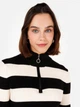 Платье вязаное миди зимнее теплое женское Colin's CL1071656BLK XS Black (8684112374116) - изображение 5