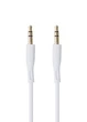 AUX-Кабель BOROFONE BL1 Audiolink 3.5mm/1m white - зображення 3