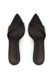 Мюлі жіночі на підборах Bashili 8094/DarkBrown/A277-4/B 40 Коричневий - изображение 3