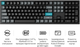 Клавиатура беспроводная Keychron Q6 Ultra Keychron Red Switch Black RGB (Q6U-M1-UA) - изображение 8