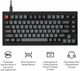 Клавиатура проводная Keychron V1 8K Keychron Super Red Switch Black RGB (V1W-D1-UA) - изображение 8