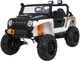 Електромобіль для дітей Jeep Monster білий PA.XB-1118.BIA (5903864948608) - зображення 1