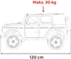 Електромобіль для дітей Mercedes Benz EQG чорний PA.JJ2088.CZ (5903864942477) - зображення 14