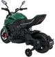 Електромотоцикл для дітей Ducati Diavel x Bentley зелений PA.XMX-656.ZIE (5903864961393) - зображення 17