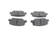 Колодки гальмові Delphi LP2501 Mazda 6; Citroen C4; Mitsubishi Outlander, ASX GHY92648ZD, GHY92648ZC, 4605B806 - зображення 1