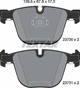 Гальмівні колодки TEXTAR 2373001 BMW X5, 3 Series, 7 Series, 6 Series, 5 Series, X6, 1 Series 34212228429, 34212284296, 34212284685 - зображення 2