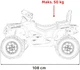 Електроквадроцикл для дітей Can Am Outlander ATV сірий PA.DK-CA005.2.4GHZ.SZA (5903864982664) - зображення 11