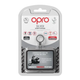 Капа OPRO Silver дитяча (вік до 10) Black/Red (art.102503001) - изображение 10