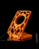 Дизайнерська помаранчева підставка MagSafe «Voronoi Stand» для iPhone - изображение 3