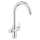 Grohe Blue Pure BauCurve Змішувач для кухні для подачі технічної і фільтрованої води (30580000) - зображення 1