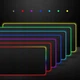 Большой игровой коврик для мыши и клавиатуры с подсветкой 80x30 см RGB 12 режимов - изображение 11