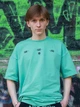 Футболка мужская оверсайз Dubhumans Drama Mood Светлый Изумруд XL-2XL (DRM-TMO-LE-XL2XL) - изображение 2