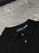 В'язане поло RALPH LAUREN L чорний - зображення 4
