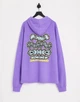Худі ASOS DESIGN Extreme Oversized Фіолетовий S 117375188 - зображення 2