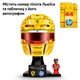 Конструктор LEGO Editions Шлем Льюиса Хэмилтона из команды Scuderia Ferrari HP (43022) - изображение 6