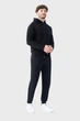 Кофта AVECS чорна з трикотажу Double Face 50585/1 2XL - изображение 2