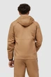 Кофта AVECS коричнева з технологією Stretch Cotton 50628/42 2XL - изображение 3