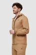 Кофта AVECS коричнева з технологією Stretch Cotton 50628/42 3XL - зображення 5