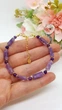 Браслет из натурального аметиста трубочки - изображение 9