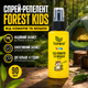 Спрей-репелент Forest Kids 90 мл для захисту від комарів та мошок аерозоль для тіла та одягу зелений SK_FR00730А12 - зображення 1