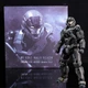 Коллекционная фигурка Spartan-B312 Noble Six / Спартанец Halo Reach 18 см - Halo: Reach action figure collectible - изображение 1