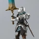 Фігурка Dark Souls лицар Astora Оскар / Лицар Фараам / Faraam Knight, Balder Knight рухома action figure 15 см з мечем та щитом - зображення 8