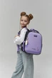 Рюкзак каркасный YES H-100S Shiny Bunny 35х28х15 см Purple (5056574459787) - изображение 15