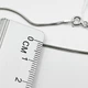 Серебряная цепочка "Снейк" 60 2,93 г - изображение 4