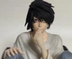 Коллекционная аниме фигурка L (Эл Лолайт) L Lawliet с аниме «Тетрадь смерти» / Death Note на кресле 15 см - изображение 7