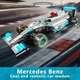 Конструктор Mould King 13171 Technic Speed Champions Формула-1 1:8 с пультом дистанционного управления 1257 деталей, 56×22×11см - изображение 8