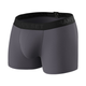 Чоловічі анатомічні бавовняні боксери MAN`s SET Intimate 2.1 Black Series графітові з кишенькою 2XL - зображення 1