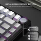 Ігрова клавіатура ATTACK SHARK X85 Gradient Black - зображення 3