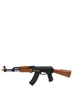 Игрушечный автомат на батарейках АК47-1 цвет черный No Brand ЦБ-00295877 - изображение 2