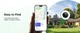 Розумний брелок UGREEN FT309 FineTrack 2 дизайн футбольного м'яча для Apple Find My (iOS) Bluetooth-трекер-карта Black (95020) - зображення 2