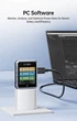 Измеритель мощности FNIRSI FNB-C2 Type-C, 240 Вт, анализатор быстрой зарядки PD3.1 и QC 5.0 для смартфонов и USB-зарядных устройств, тестер для мобильных телефонов Black - изображение 5