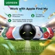 Розумний брелок UGREEN FT309 FineTrack 2 дизайн футбольного м'яча для Apple Find My (iOS) Bluetooth-трекер-карта Black (95020) - зображення 11