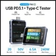 Измеритель мощности FNIRSI FNB-C2 Type-C, 240 Вт, анализатор быстрой зарядки PD3.1 и QC 5.0 для смартфонов и USB-зарядных устройств, тестер для мобильных телефонов Black - изображение 13