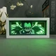 Многослойный Ночник лампа аниме Тетрадь Смерти Ryuk светильник Рюк Death Note RGB - изображение 4