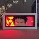 Багатошаровий Нічник лампа аніме NARUTO світильник Shisui Uchiha Обіто Учіха Наруто Боруто RGB - зображення 5