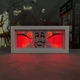 Многослойный Ночник лампа аниме Solo Leveling светильник Statue of God Anime Статуя Бога RGB - изображение 4