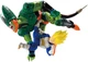 Фигурка Banpresto Ichibansho Dragon Ball Dragon History II Vegeta and Cell 17 см (4573102684684) - изображение 3