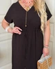 Женское платье миди / Коричневый 48-50 - изображение 6