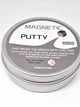 Магнитный Умный Пластилин антистресс Thinking Putty Игровой Набор с Магнитом / глазами 40 г Слайм Silver Серебро - изображение 2
