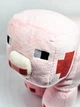 Дитяча іграшка з гри Minecraft Свинка з 2 смужками Baby Pig 16 см довжина 10 см висота майнкрафт свиня порося Mojang JINX Рожева - зображення 3
