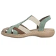 Босоножки Rieker 61852/52 37р зеленые (2950770673615) - изображение 2